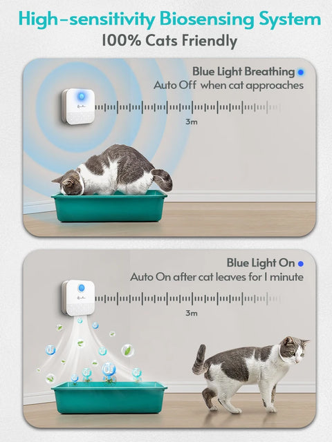 DownyPaws Smart Cat litter box oder purifier
