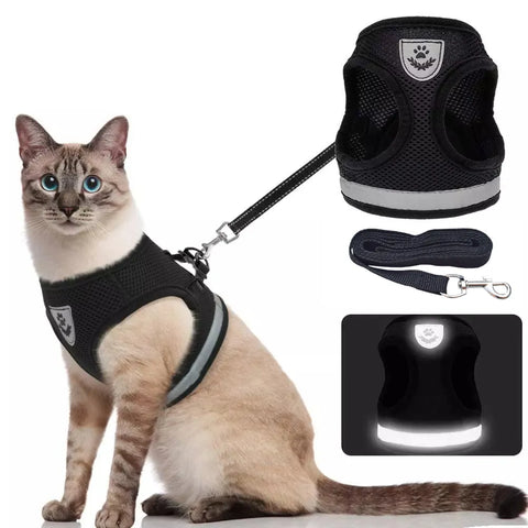 Deluxe escape proof cat harness and leash Australia Furrniture