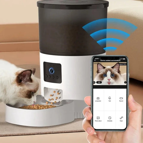 PetSmart Automatic Cat Feeder with Camera and Audio Stay Connected While You re Away Australia Furrniture