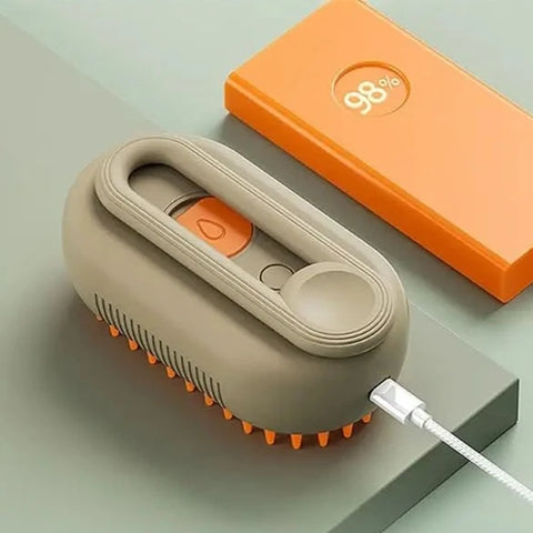 PamperPaws 3-in-1 pet care brush